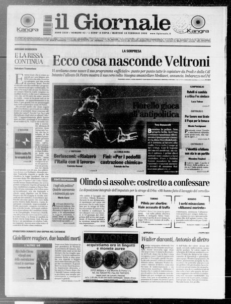 Il giornale : quotidiano del mattino